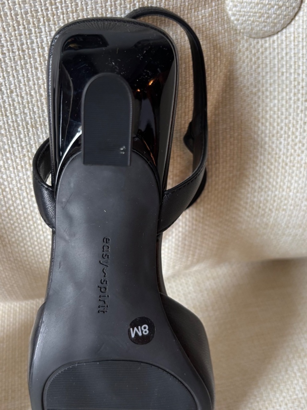NIB Easy Spirit Halyn Black Kitten Heel - Picture 8 of 9